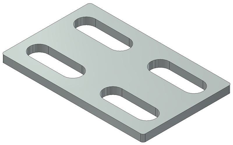 Coppia di contropiastre per 601 – 601F 601Z CSC Edilizia