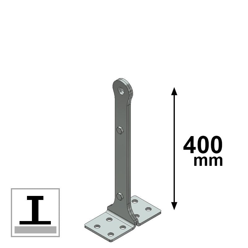 Palo light base piana tipo C CSC Edilizia