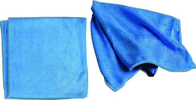 Panni Microfibra Casa Multiuso Blu 2 Pezzi 36X38 Cm Vigor