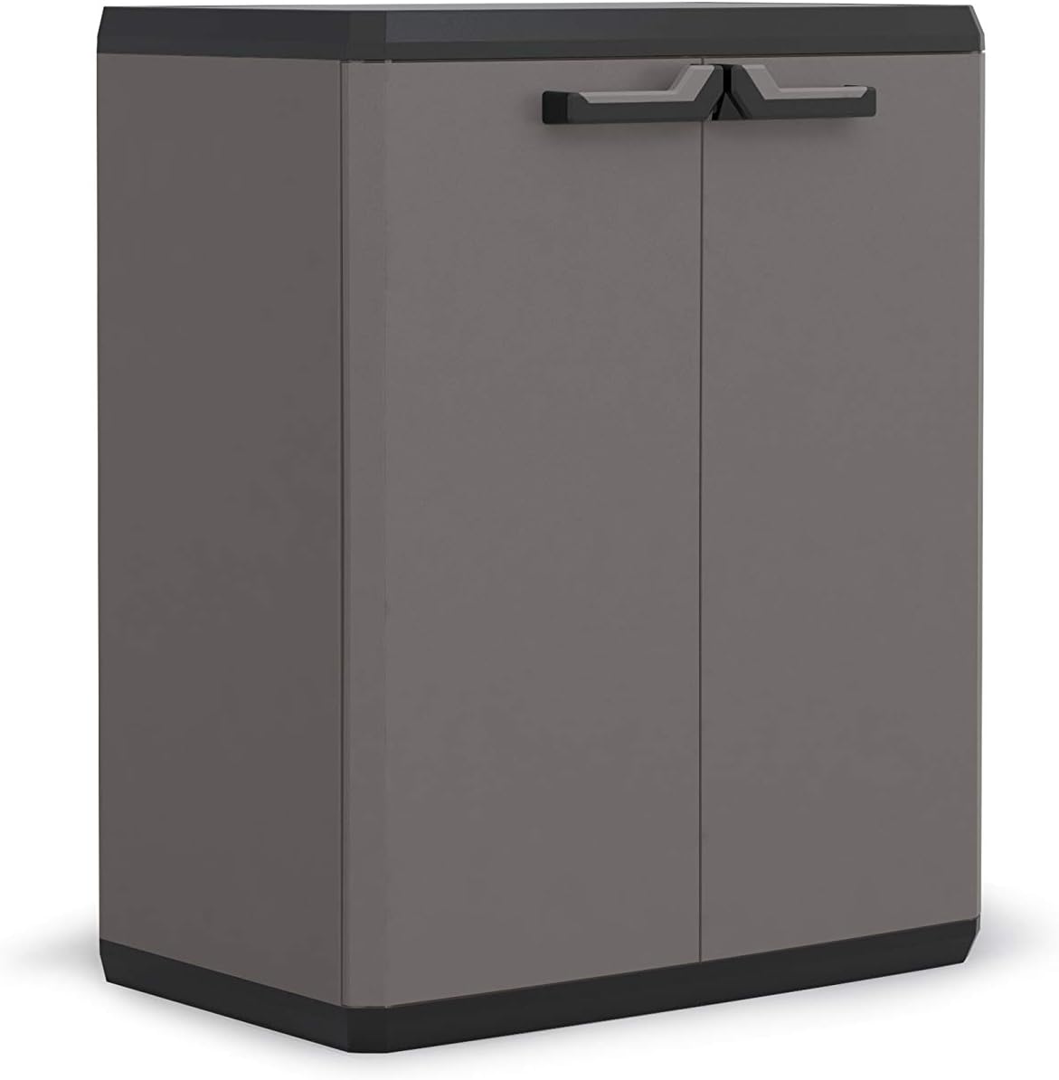 Armadio basso 1 ripiano Più grigio 68x39x83 cm Keter