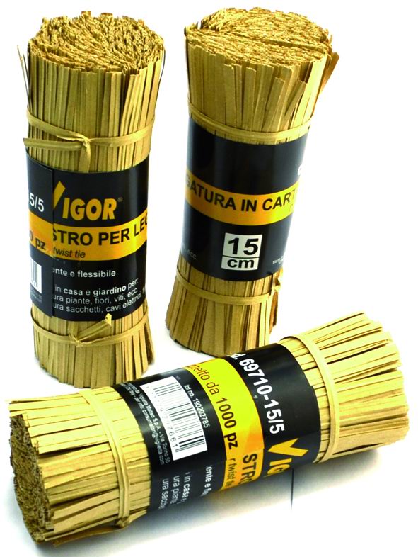 Nastro Per Legatura Carta Mazzetto 1000 Pz 150 Mm Vigor