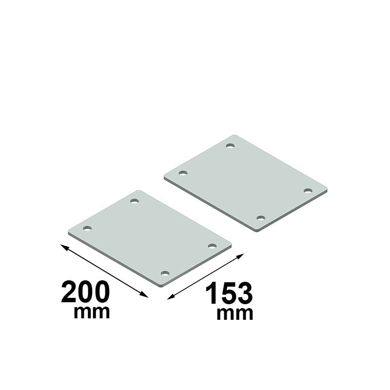 Contropiastra per base pali small CSC Edilizia