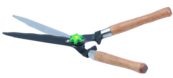 Forbici P/Siepi Vigor Manici Legno 200 Mm