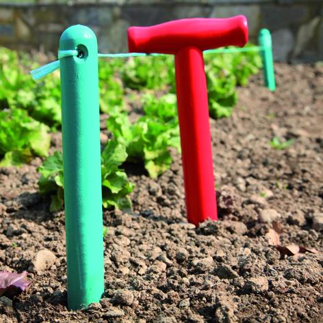 Attrezzi Giardino Set-Semina Paletti+Cuneo-Corda Vigor