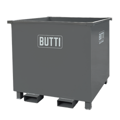 Carrello elevatore a forche rotanti per contenitore ribaltabile Butti