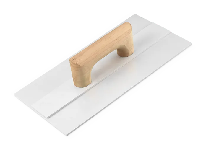 Rubi Frattazzo per gesso manico di legno chiuso.