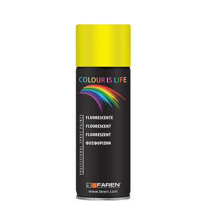 VERNICE SPRAY ACRILICA FLUORESCENTE Faren