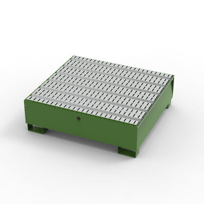 Vasca di raccolta con doghe – 4 fusti da 200 L 001286 Comi Storage