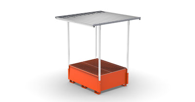 VASCA DI RACCOLTA CON TETTOIA – 1 cisterna 013432 Comi Storage