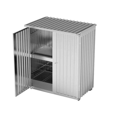 Container modulare con porte a battente Comi Storage