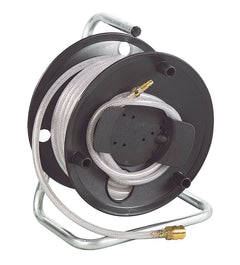 Manguera de aire comprimido 6x11 20mt con enrollador, conexión universal Abac