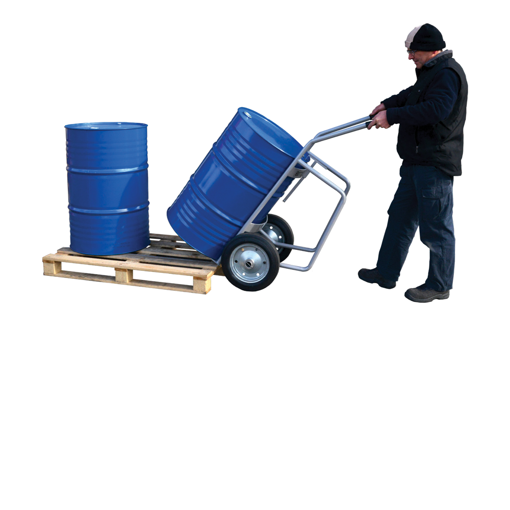 Carrello porta fusto