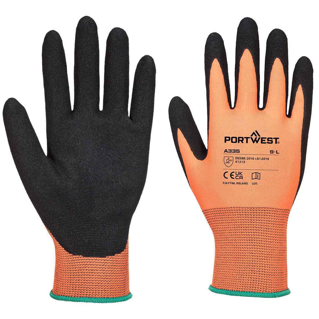 Dermi-Grip NPR15 Nitrile Sandy Portwest