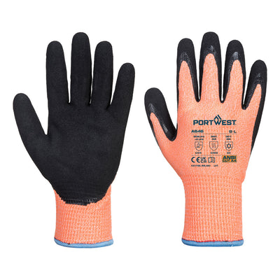 Guanto anti taglio invernale Vis-Tex D13 in nitrile Portwest