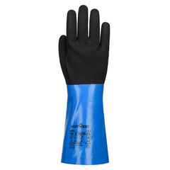 Guanto chimico antitaglio in nitrile sabbiato Chem Cut D 350 Portwest A850