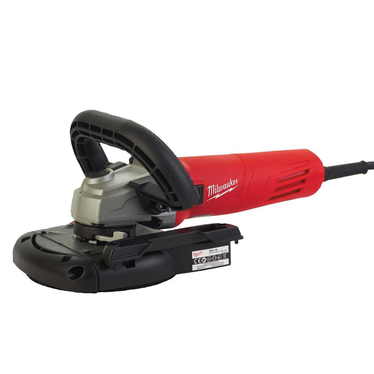 Smerigliatrice 1200W con cuffia di aspirazione per levigatura Milwaukee