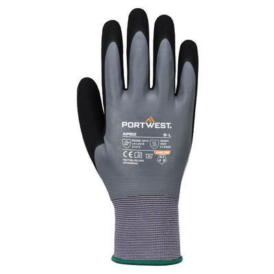 Grip 15 Latex Foam Touch Screen Glove Portwest