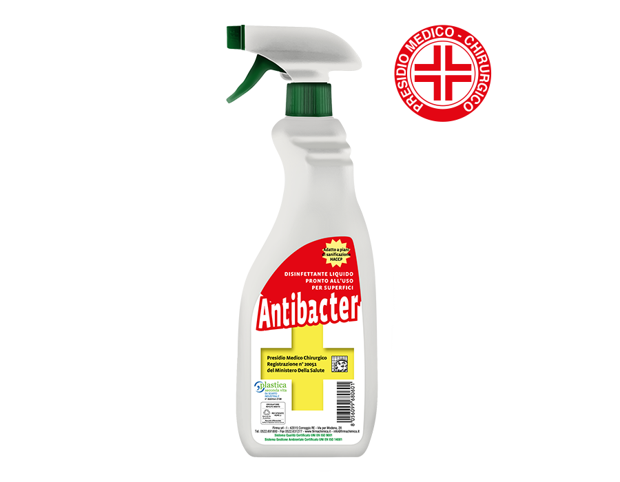 Detergente Ambienti Antibacter Firma Chimica