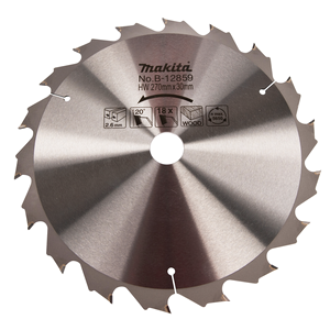 B-12859 Lama Standard T.C.T., 270x30mm Makita