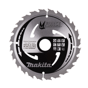 B-32035 Lamamakforce T.C.T., 185x30mm, 24T Makita
