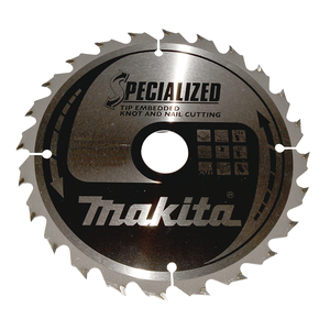 B-33118 Lama Specialized T.C.T., 190x30mm, 24T Makita