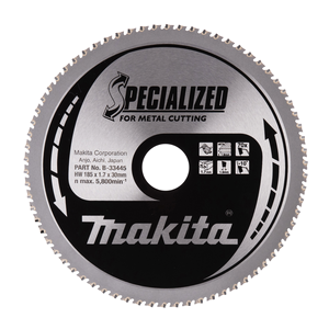 B-33445 Lama Specialized T.C.T., 185x30mm, 70T Makita