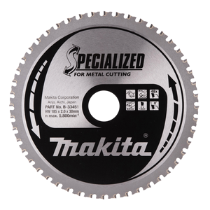 B-33451 Lama Specialized T.C.T., 185x30mm, 48T Makita