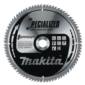 B-67315 Lama Efficut T.C.T., 305x30mm, 80T Makita