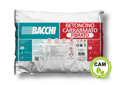 Calcestruzzo Pronto Betoncino Carrarmato Fibrato Bacchi