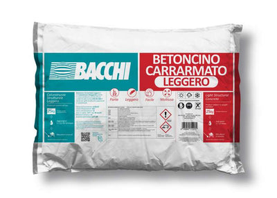 Calcestruzzo Pronto Betoncino Carrarmato Leggero Bacchi