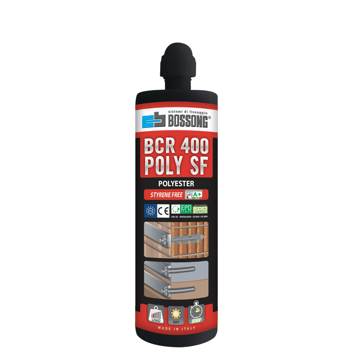 Ancorante Chimico Poliestere BCR POLY SF 400 Bossong