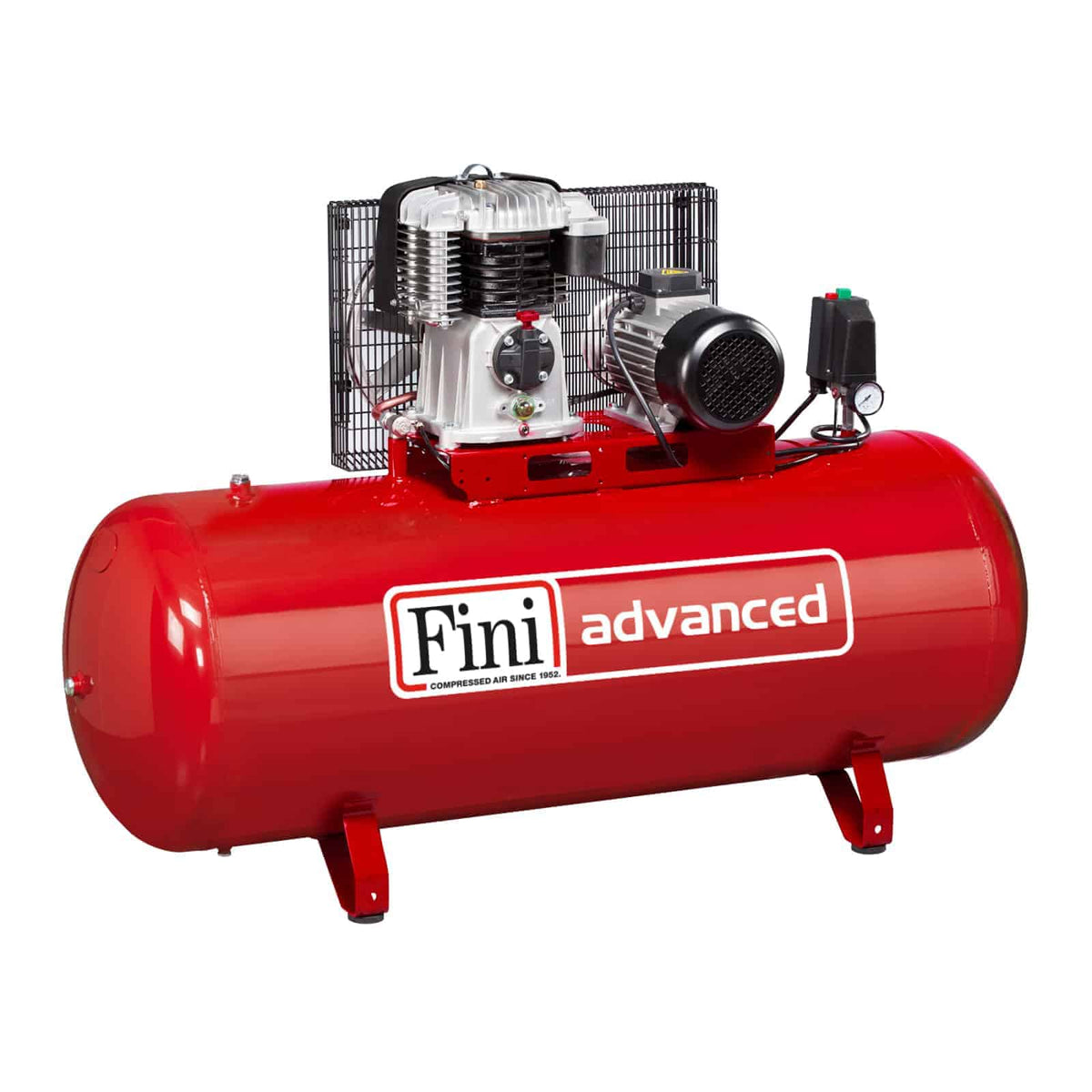 BK113-270F-4 Compressore professionale a cinghia bistadio, ideale per - Fini Compressori