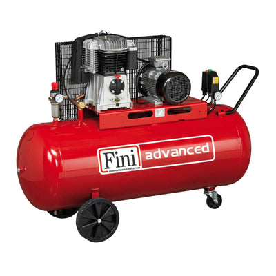 BK114-200-4 Compressore professionale a cinghia bistadio, ideale per - Fini Compressori