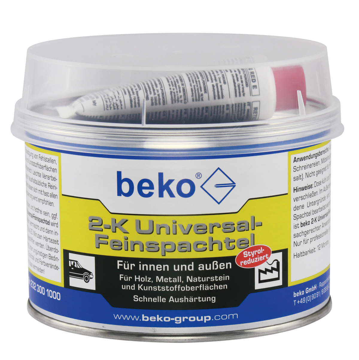 Stucco bicomponente fine universale