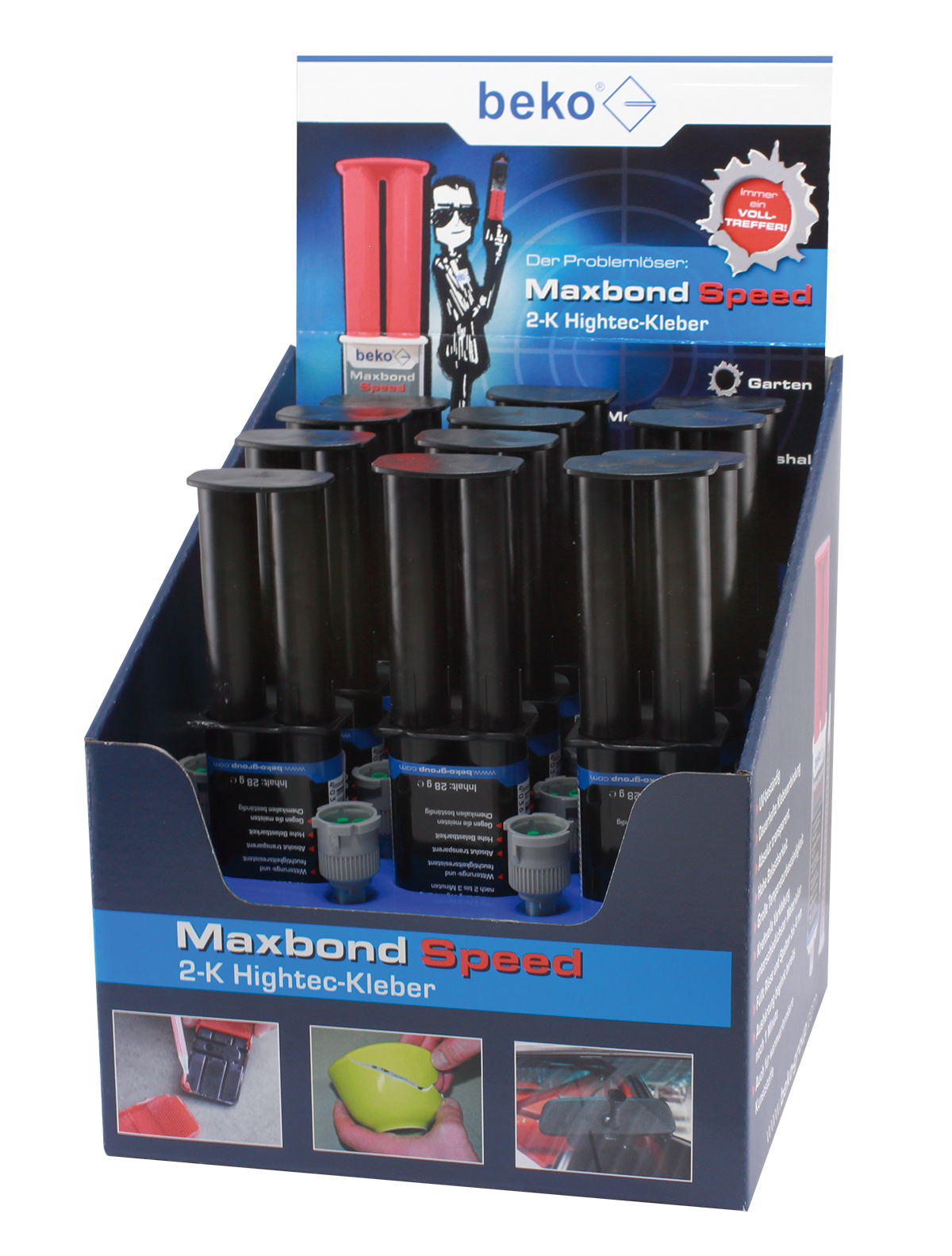 Display - Maxbond Speed Colla bicomponente hightec - 12pz. - immagine 1