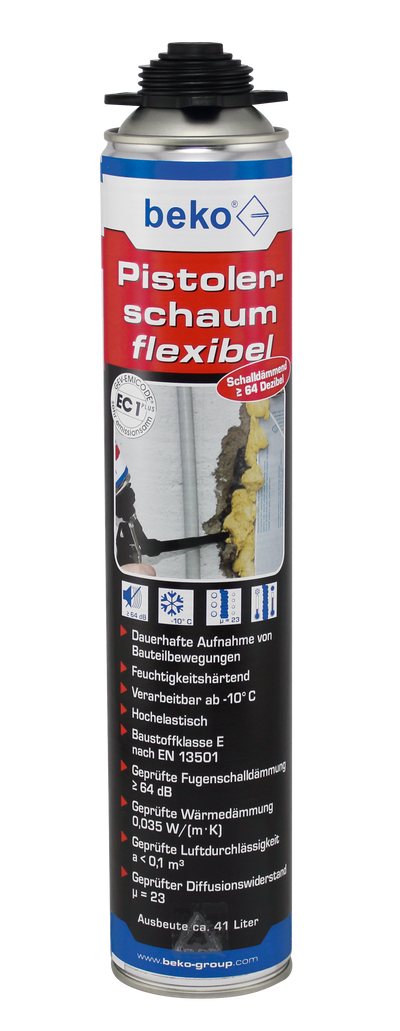 Schiuma flessibile elasticità elevata per pistola