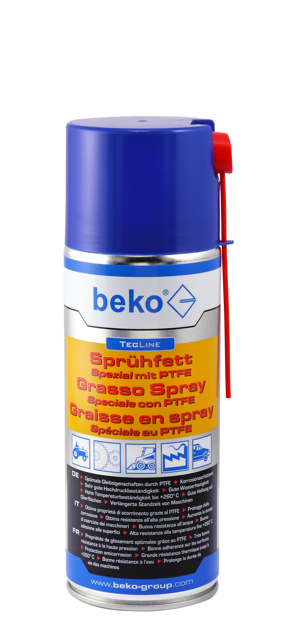 TecLine Grasso Spray Speciale con PTFE