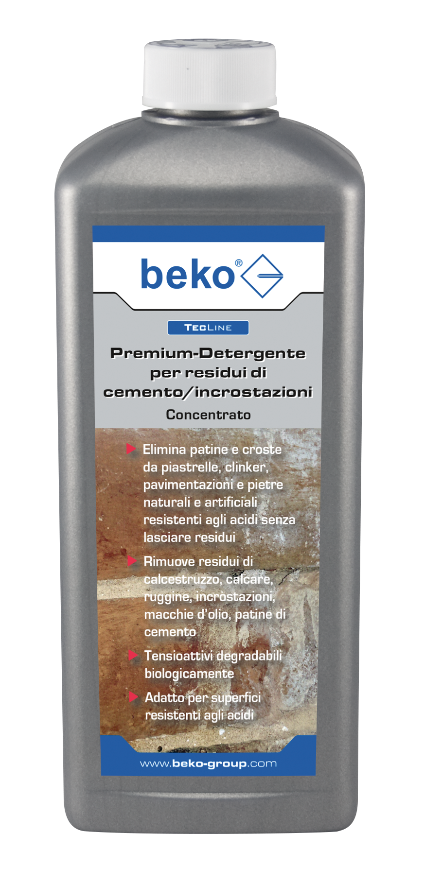 TecLine Premium detergente per residui cemento/incrostazioni