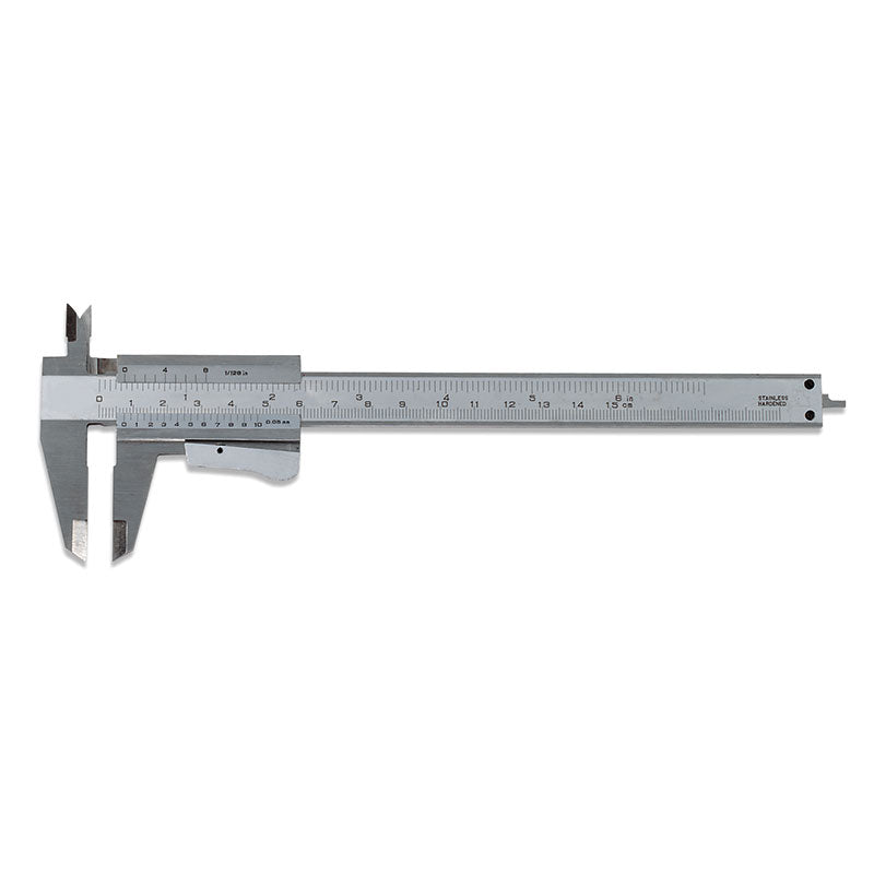 Calibro Monoblocco Inox Cromato Opaco Fervi