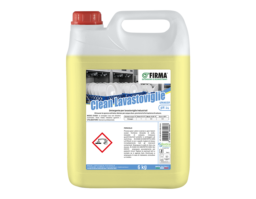 Clean Lavastoviglie Firma Chimica