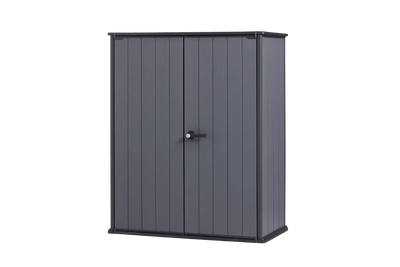 Cortina Alto 1400L Storage Cabinet - Grey Keter