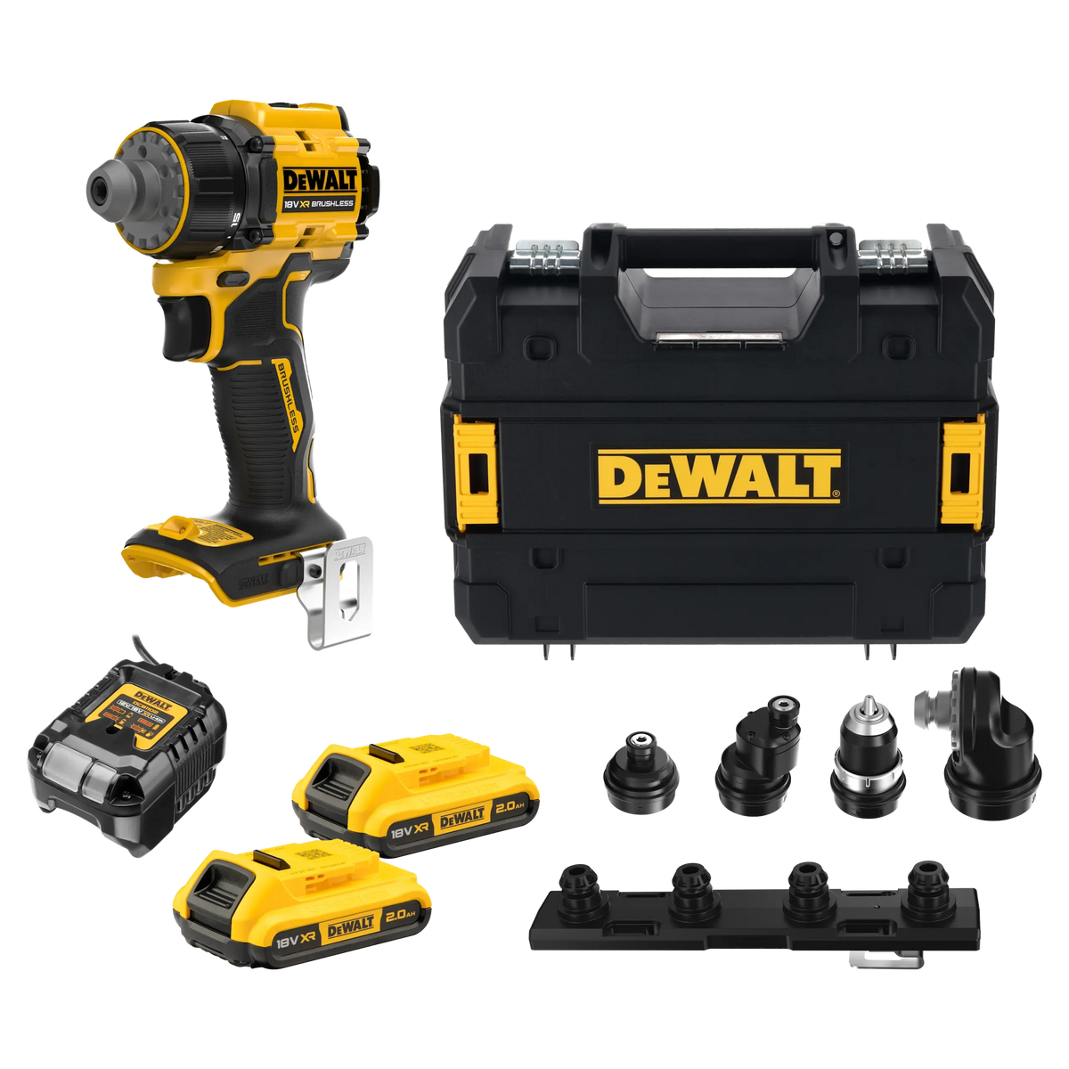 Trapano multitesta 18V DCD803D2T-QW DeWalt