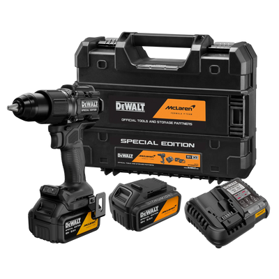 Trapano 18V Brushless con percussione - McLaren Special Edition DeWalt