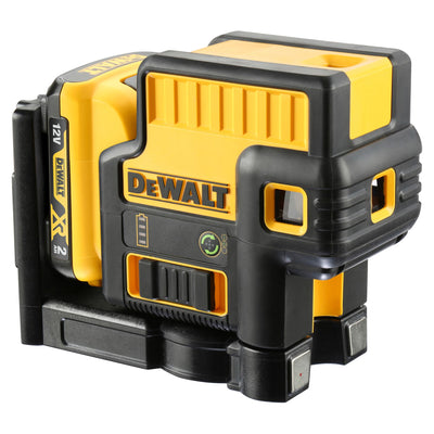 Laser a 5 Punti XR Litio 10.8V 2.0Ah Raggio Rosso DeWalt DCE085D1G-QW