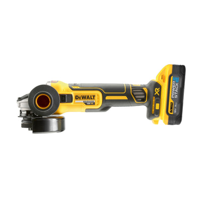 Smerigliatrice 125mm 18V XR Brushless - 2 x Powerstack 5Ah DeWalt