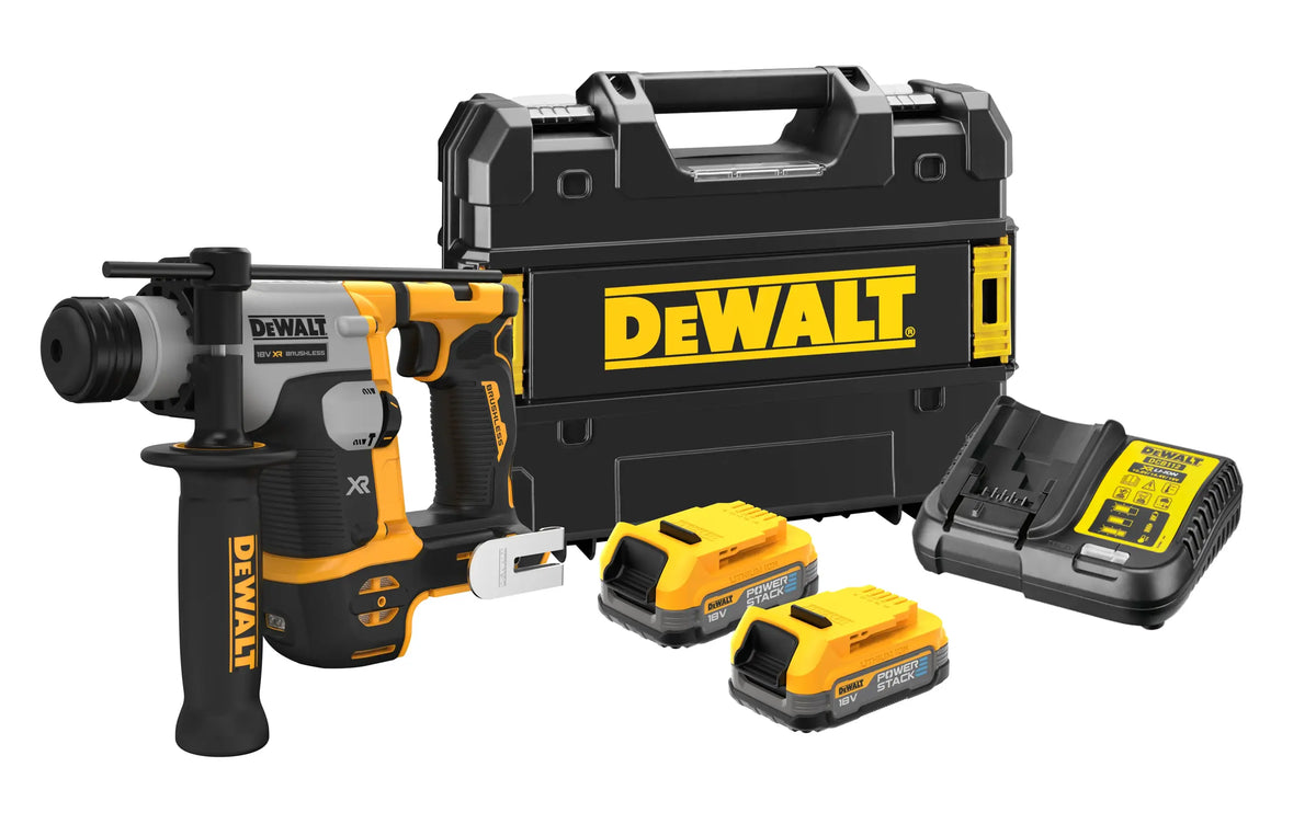 Smerigliatrici Tasselatore compatto SDS-Plus 16mm 18V XR Brushless - 2 x POWERSTACK compatta - DCH172E2T-QW DeWalt