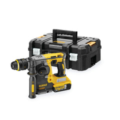 Tassellatore a batteria SDS-Plus XR litio 18 V 5,0 Ah brushless doppio mandrino DeWalt