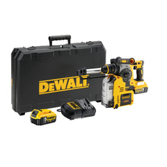 Tassellatore SDS-Plus XR Litio 18 V 5,0 Ah Brushless con sistema di aspirazione polveri DeWalt