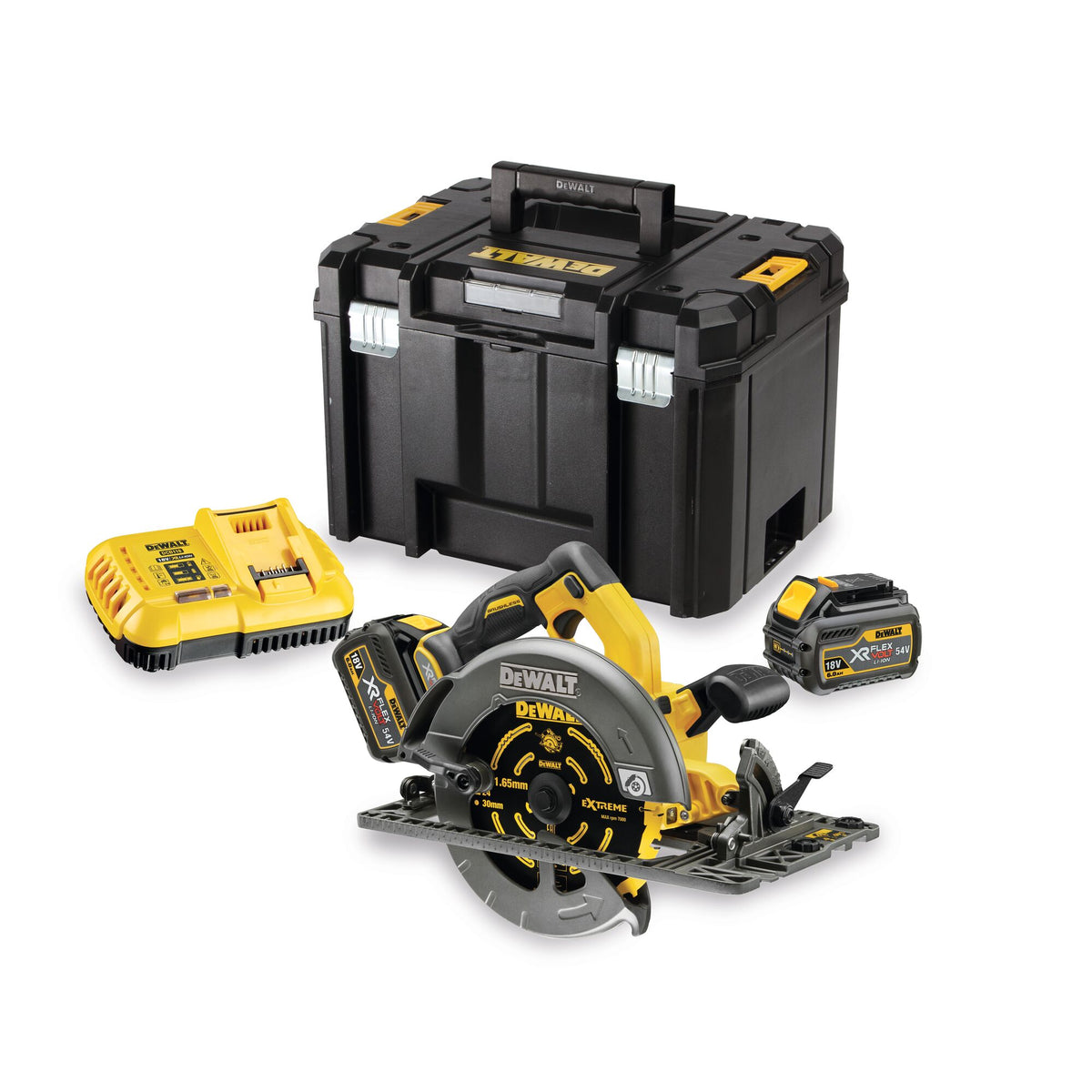 Sega Circolare XR FlexVolt 54V 6.0Ah brushless DeWalt DCS576T2-QW