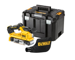 Levigatrice a nastro a batteria 75x533 mm 18V brushless, solo corpo macchina, DCW220NT-XJ DeWalt